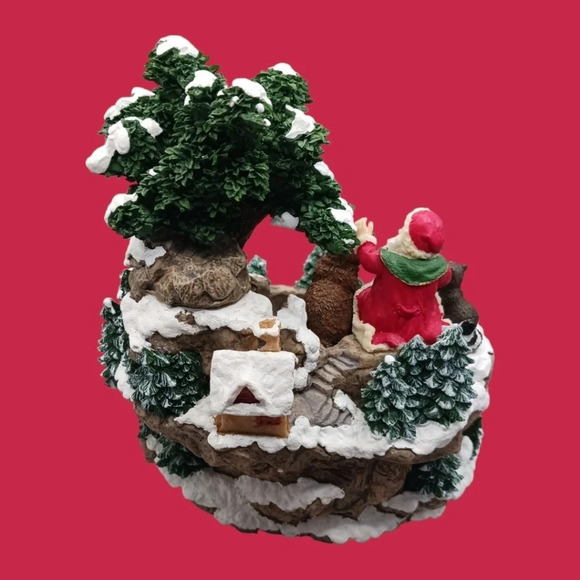 Traditions vtg christmas decorative table top fountain - Picture 7 of 13